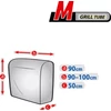 Kerti grill védőponyva (90 x 90-100 x 50 cm) cső M
