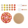 Kép 2/3 - Playtive Pizza készlet fából