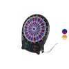 Crivit LED kijelzős elektromos darts tábla készlet, 3 x 4 dart szettel, póthegyekkel kék színű
