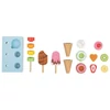 Lupilu fa  fagylalt-jégkrém készlet 17 darabos 