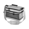 CRIVIT Prémium hőszigetelt uzsonnástáska,2 rekeszes,12 Liter  20 × 33 × 23 cm szürke
