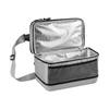 CRIVIT Prémium hőszigetelt uzsonnástáska,2 rekeszes,12 Liter  20 × 33 × 23 cm szürke