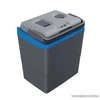Kép 1/5 - Crivit CEK 29 B5 CoolBox ECO Hálózati / autós elektromos hűtőtáska fűtés funkcióval, 29 literes, szürke / sötétkék