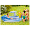 Kép 3/4 - PlayTive gyermek pancsoló medence vizicsikó vízpermetezővel és csúszdával