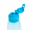 Kép 2/2 - Kulacs - műanyag, átlátszó kék- 600 ml Sport