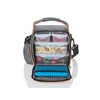 Hűtőtáska ételtartó dobozokkal szürke színű Ernesto