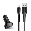 Kép 1/2 - USAMS NT KING TU Szivargyújtós töltővég 2.1A USB kábel 