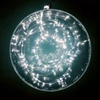 Micro LED-es fényfüzérköteg kültéri, 10 füzér-füzérenként 20db LED hidegfény