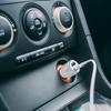 Kép 3/3 - Autós szivargyújtó adapter 2 USB aljzattal - Fehér