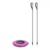 Kép 3/5 - Twister fitnesz korong - gumi kötéllel - 29 cm