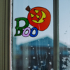 Kép 1/2 - Halloween-i ablakdekor - "Boo" tök