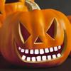 Kép 1/3 - Halloween-i töklámpás fogak - 18 fog / csomag