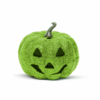 Kép 2/3 - Halloween-i RGB LED dekor - habszivacs tök - zöld - 11 cm