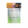 Kép 3/3 - Foszforeszkáló csontváz szett - halloween-i dekoráció - 10 db / csomag
