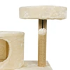 Kép 2/3 - Macskabútor, macskafa kétszintes 90cm (ST040-BEIGE) kaparófa