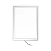 OfficeCity plakátkeret, poszterkeret fali A3 méret, ezüst 25mm-es kerettel, szögletes sarokkal, LED világítással (SFN25-A3-LIGHT-SILV)