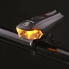 Kormányra szerelhető LED biciklilámpa, kerékpár világítás USB töltés, vízálló (GY001)