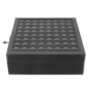 Kép 11/11 - Exclusive megjelenésű ékszertároló doboz, 16 rekeszes, 2 szintes, dupla tükörrel, zárható, fekete színben