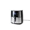 Kép 5/11 - Elite® 8 L-es Air Fryer + receptkönyv, 1800W olaj nélküli forró levegős fritőz digitális kijelzővel, elegáns rozsdamentes acél burkolattal