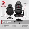 Warrior gamer szék, forgószék fekete (GAMER-BASIC-1-BLACK)