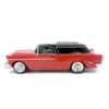 Kép 8/8 - WSTER 1955-ös Chevrolet Nomad formájú Bluetooth hangszóró, USB port, TF kártyahely, piros