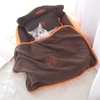 HOOPET kutyafekhely, kutyaágy, macska fekhely, macskaágy narancssárga színű S méret (HOOPET-76403-S-ORANGE)