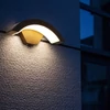 Kültéri fali LED lámpa 18W fekete színű IP65 vízálló 3000K meleg fényű (615-BLACK-3000K)