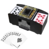 Kép 6/6 - Automata, 2 paklis kártyakeverő, otthoni és professzionális használatra, elemes működés