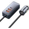 Kép 1/9 - Baseus szivargyújtós autós USB és USB-C töltő 4 aljzattal