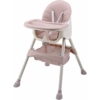 Kép 4/9 - 2 az 1-ben hordozható baba etetőszék, gyermekmagasító ülés, tálcával, pink
