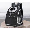 Kép 3/3 - Kisállat hordozó táska, kutya, macska hátizsák fekete (pet-carrier-3-black-SH009)