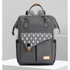 Kép 1/3 - Pelenkázó hátizsák, hátitáska szürke színben (MB-1118GA-GREY) pelenkázótáska