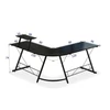 Sarok íróasztal fehér (L-SHAPE-DESK-WHITE)
