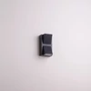 Kültéri fali LED lámpa 6W fekete IP65 vízálló (OUTDOOR-LED-1007-BLACK-3000K)