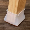 Székláb védő 4db fehér filc talppal nagy méretben szögletes (chair-leg-cover-felt-square-white-large)