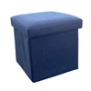 Kép 1/3 - Ülésre alkalmas tárolódoboz, ülőke kék (storage-box-38-blue)