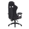 Gamer szék fekete - piros Combat LED
