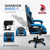 Warrior gamer szék, forgószék kék (GAMER-BASIC-1-BLUE)