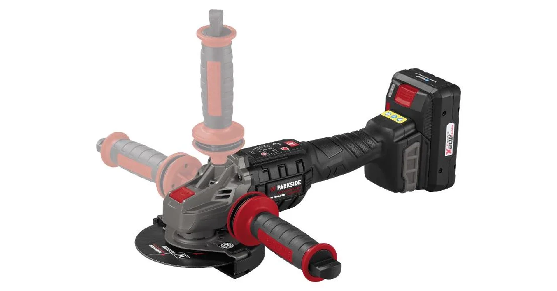 Parkside Accu-Haakse Slijper 20V Aanbieding bij Lidl