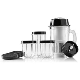 GOURMETmaxx Mixer Mr. Magic 18 részes turmixgép 400W szürke/fekete