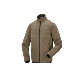 Férfi bélelt munkakabát cipzáras