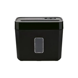 iratmegsemmisítő 8 L papírtálcával fekete