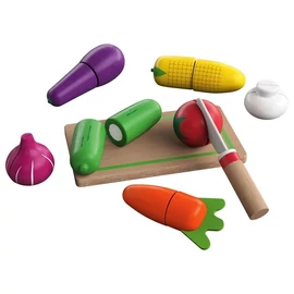 fa zöldségkészlet