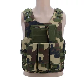 Military mellény, taktikai mellény terepmintás (BL042-JUNGLE-CAMOUFLAGE)