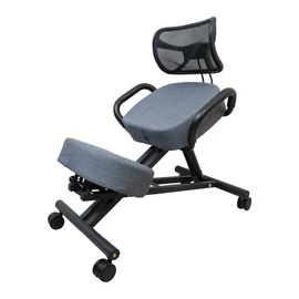 Ergonomikus térdeplőszék szürke