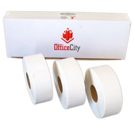 7500db 40x25mm direkt termál tekercses etikett címke (2500 címke/tekercs, 3 tekercs)