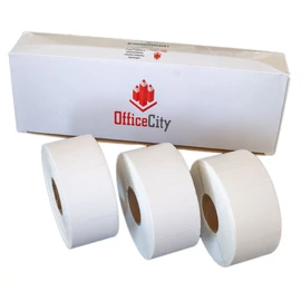 7500db 50x25mm direkt termál tekercses etikett címke (2500 címke/tekercs, 3 tekercs)