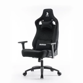 WARRIOR gamer szék, forgószék fekete - bársony (PREMIUM-B08)