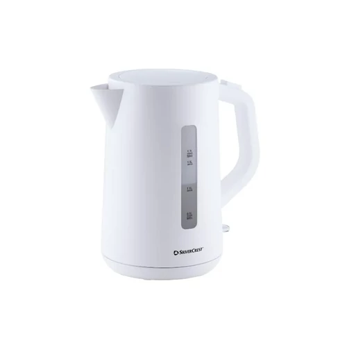SILVERCREST  SWKK 3000D1  elektromos vízforraló 1,7L 3000W gyorsforraló– fehér