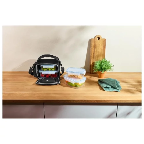  Silvercrest  Hűtőtáska ételtartó dobozokkal fekete színű 5L